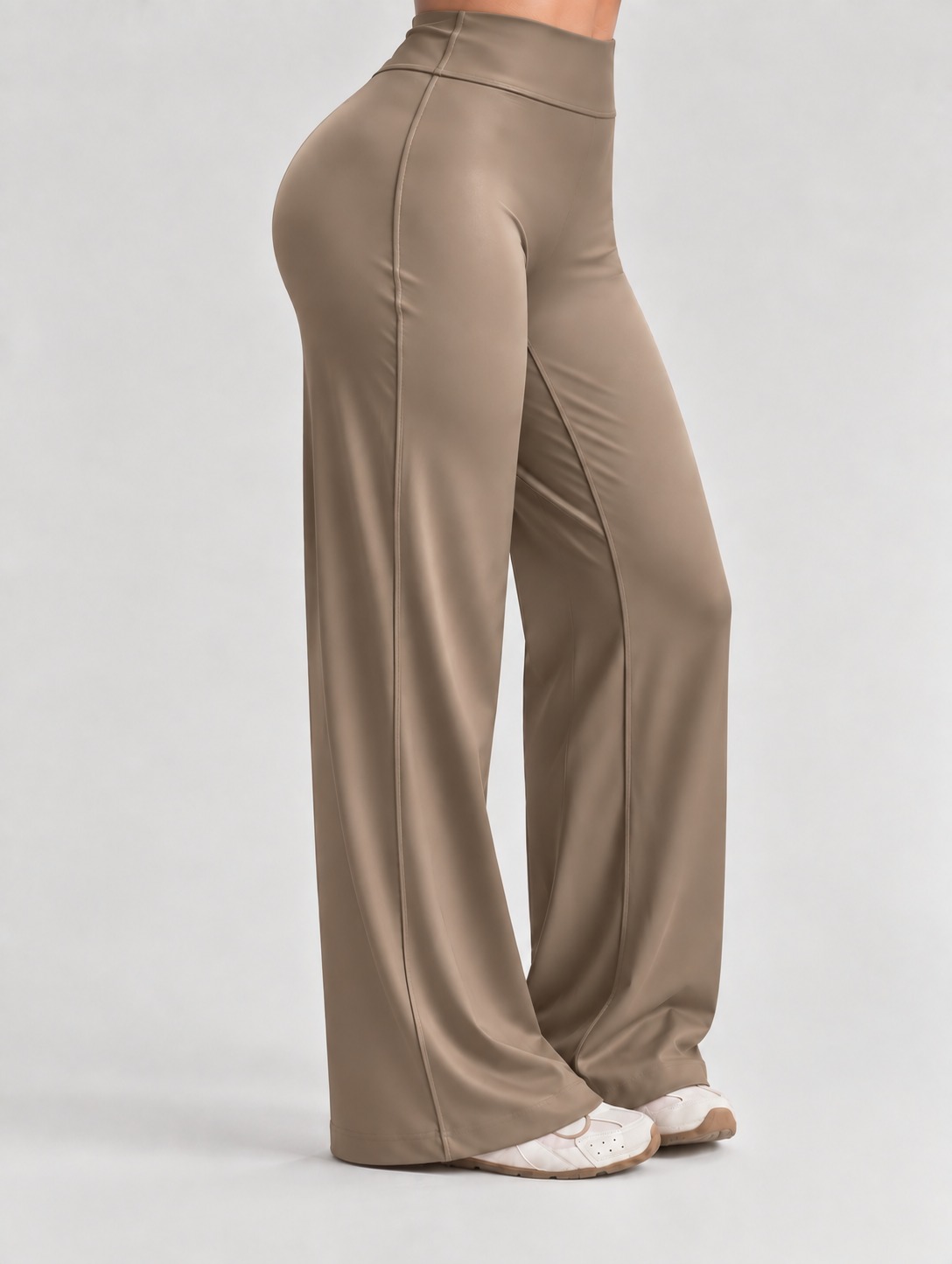 Calza Deportiva Elastizada Reforzada Modeladora Oxford, Tiro Alto - Imagen 13