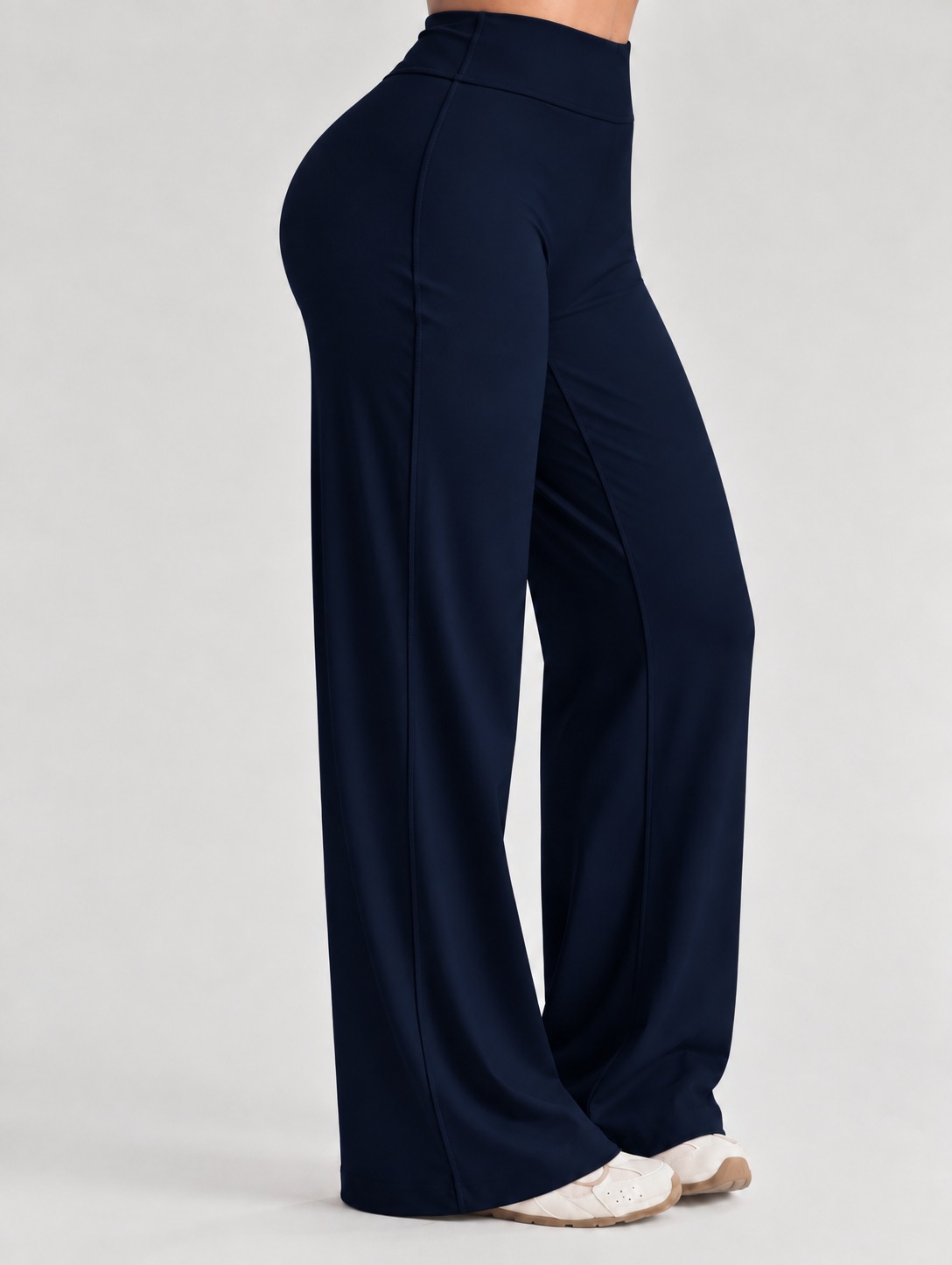 Calza Deportiva Elastizada Reforzada Modeladora Oxford, Tiro Alto - Imagen 7