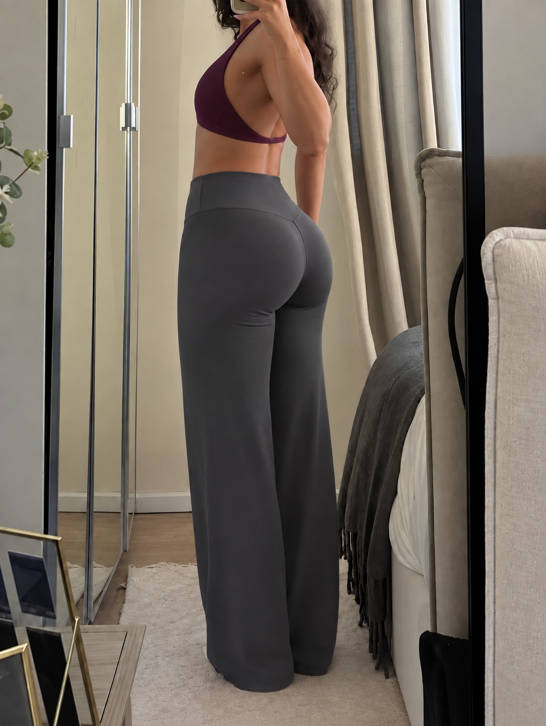 Calza Deportiva Elastizada Reforzada Modeladora Oxford, Tiro Alto - Imagen 23